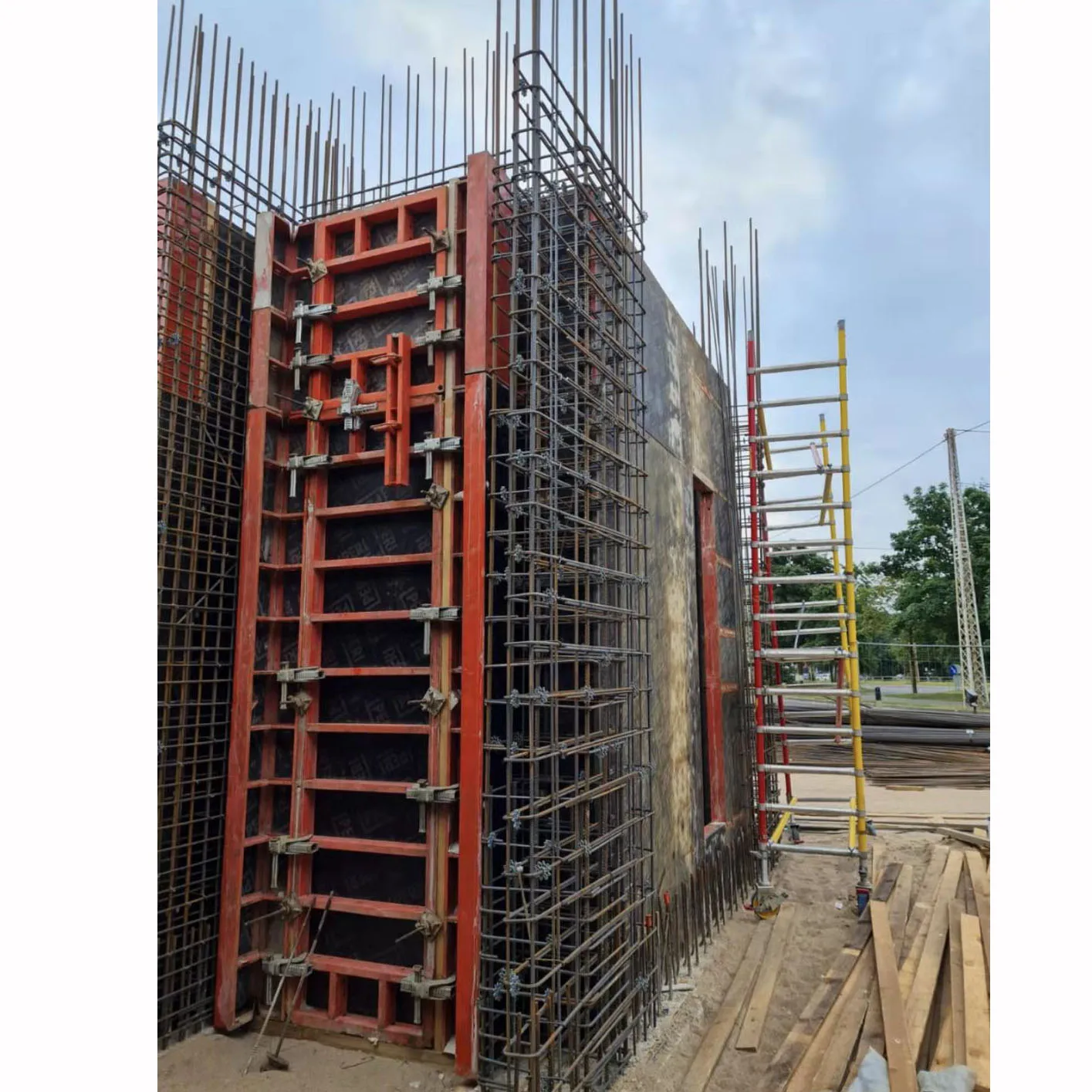 panel construction concrete slab roof formwork scaffolding system