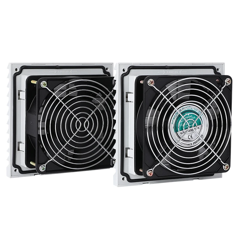 ZL-804 FB9804 230 Ventilation and exhaust fan filter group cabinet Electrical cabinet cooling fan louvers Dust cover