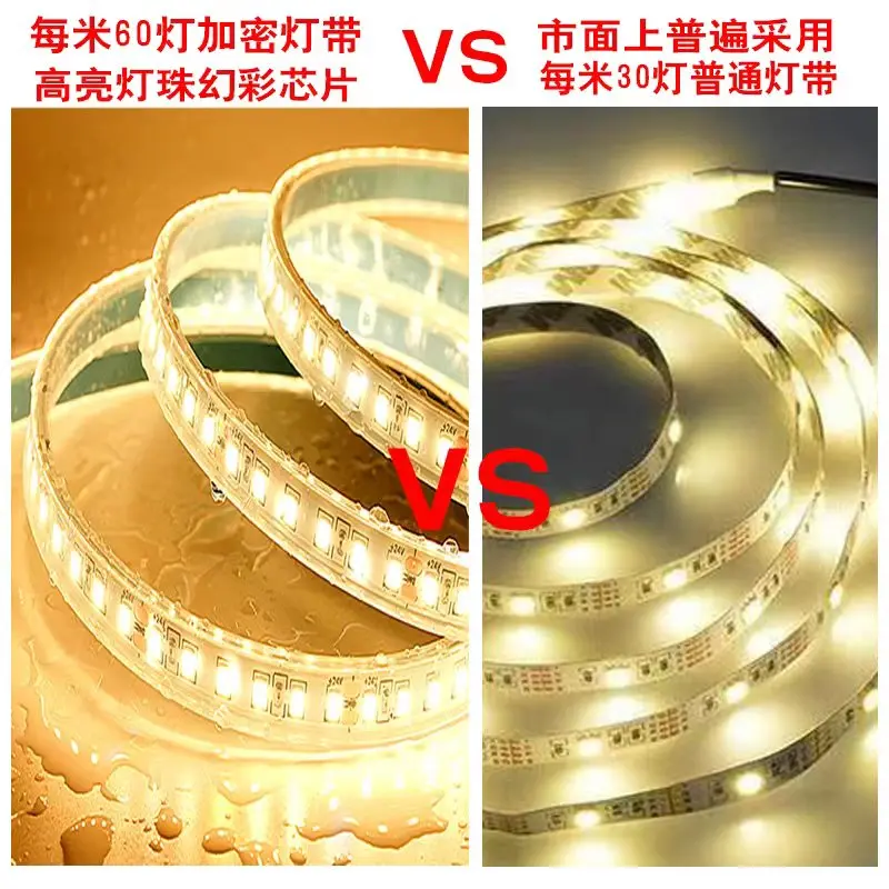 Dimmable App Control RGB color changing smart ws2812b addressable led strip light fireworks