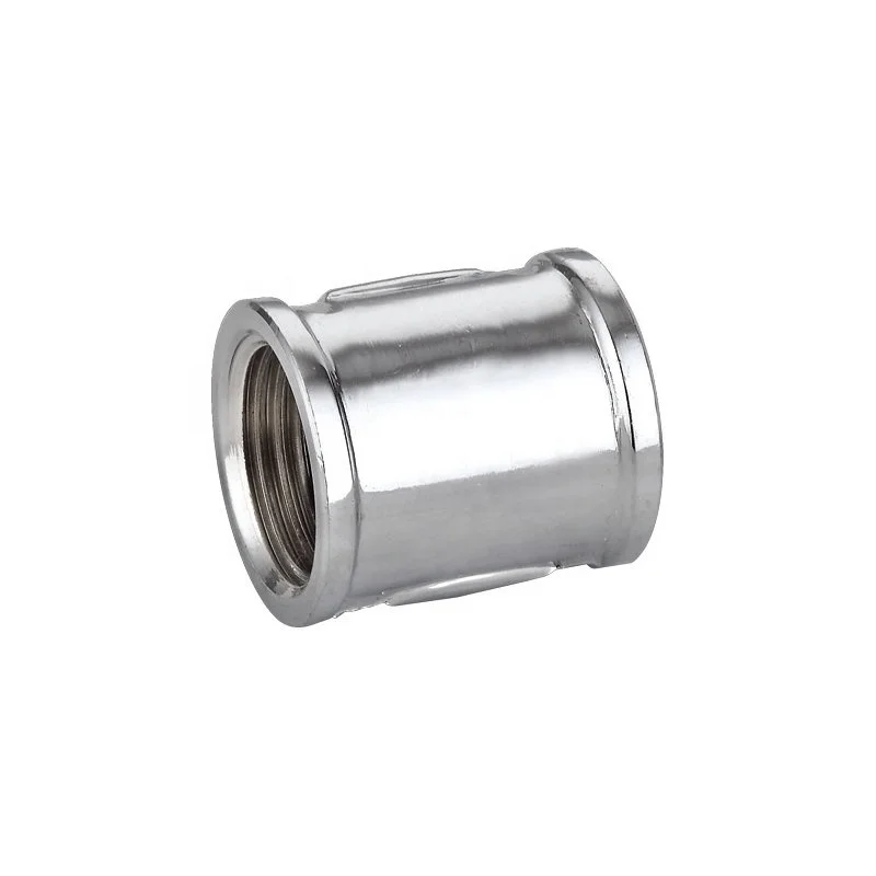 High quality chrome plated brass hexagonal union nut