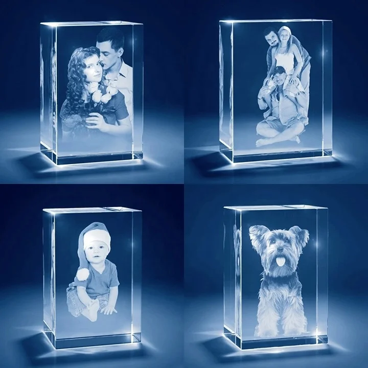 2D 3D Crystal Laser Engraving Machine Subsurface Engraving Photo into Crystal Glass for Gift Shop Small Business Idea Price