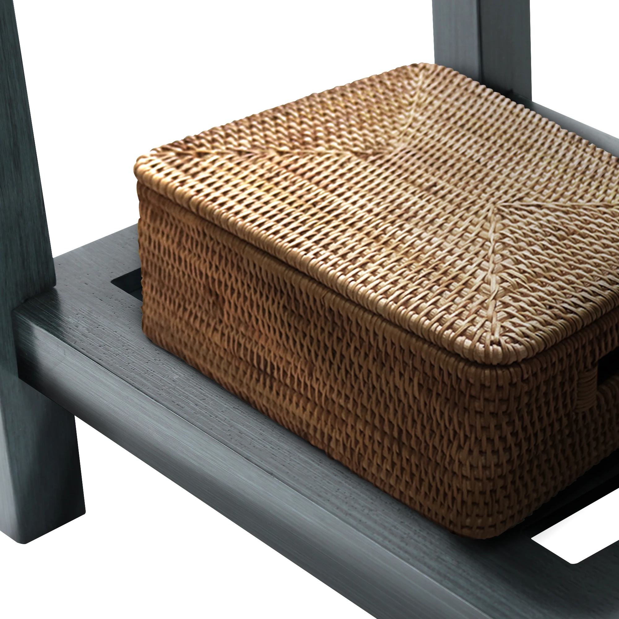 Entry Mudroom Furniture Vintage Nordic Style Multi Space Storage Cabinet Console Table