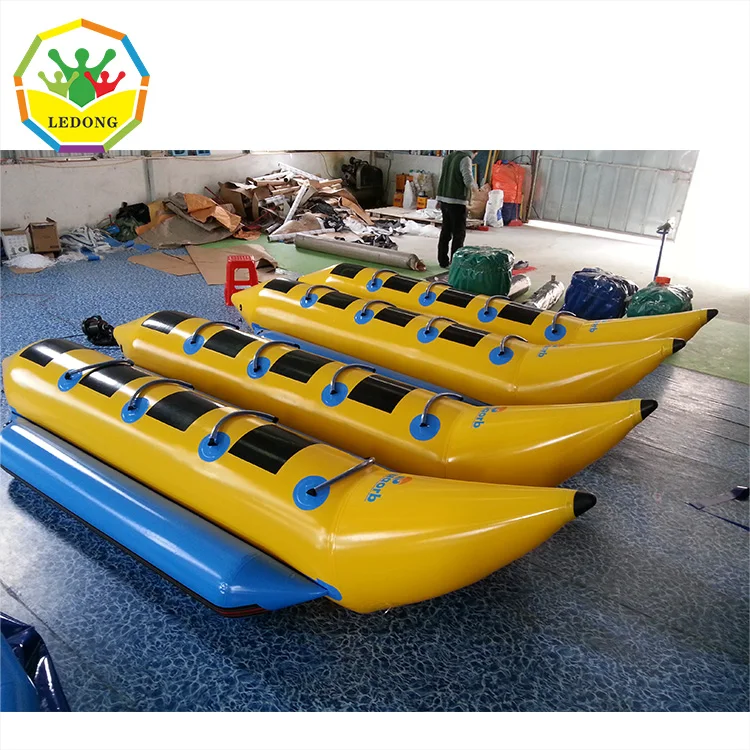 Toy Towable Banana Boat Hot Sale Inflatable Fly Fish Water Sport Game Rubber Boat