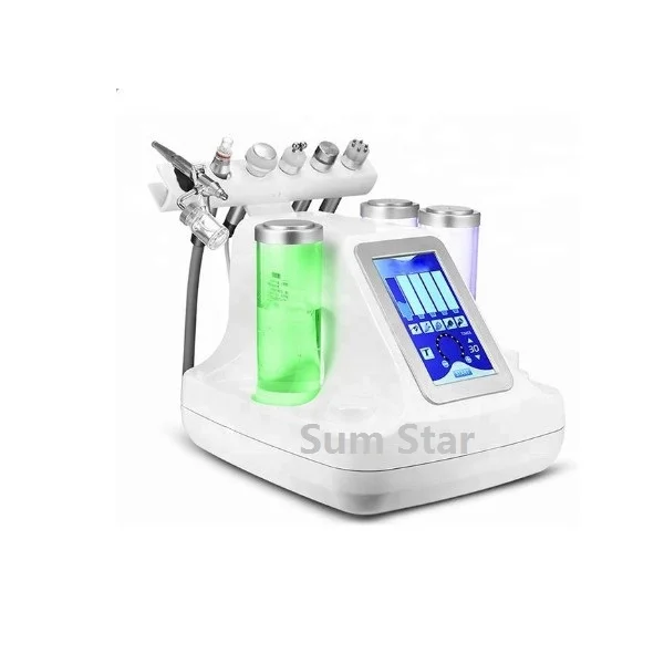 7 In 1 Micro Bubble Oxygen Water Injection ultra RF water spray gun Skin cleaning beauty equipment