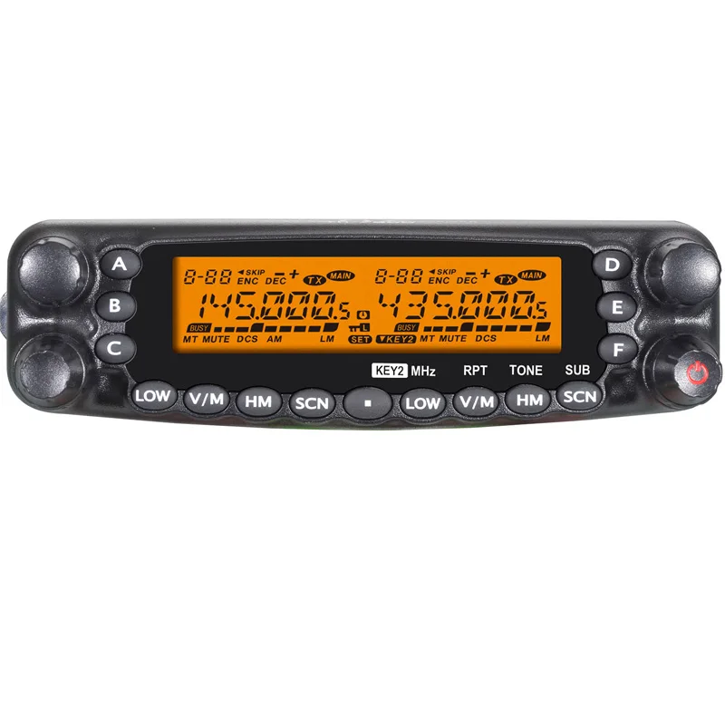 TYT TH-7800 Dual Band 136-174/400-480 МГц 50W VHF/40 Вт UHF Quad Band Мобильный трансивер