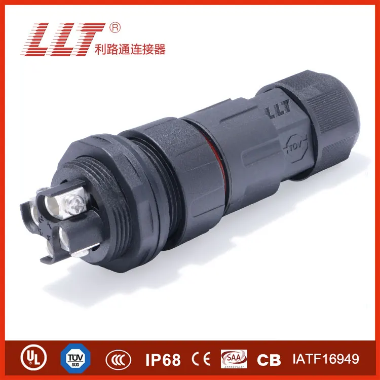 automotive connector 4pin M29 llt circular  ip68 waterproof 2 3 5 6 8 36pin panel connector