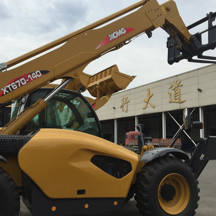 XCM XT670-140 Forklift Telehandler with 14m Lifting Height