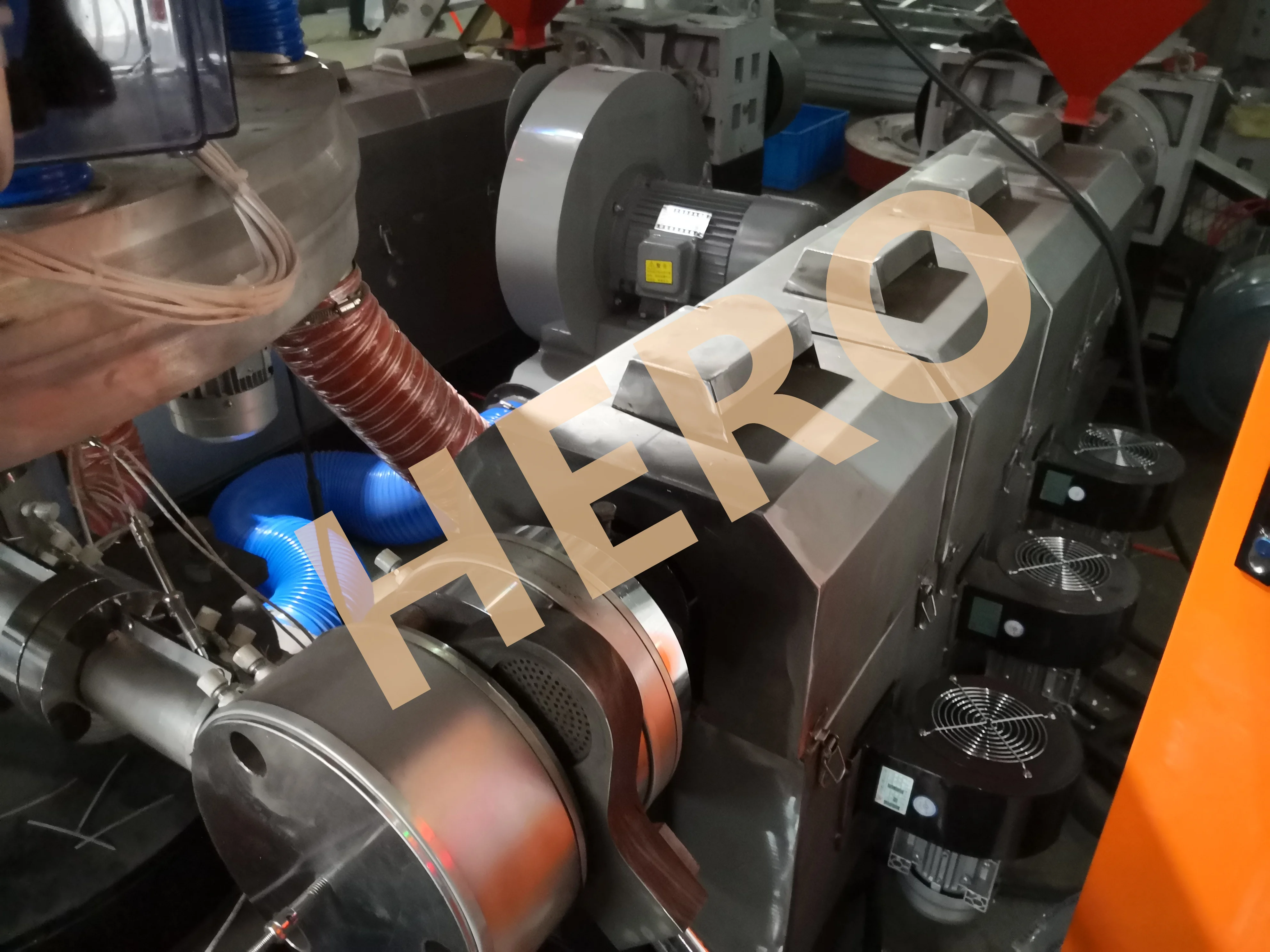 3 Layers Plastic Film Blowing Machine For Courier Bag Plastic Blower Extruders