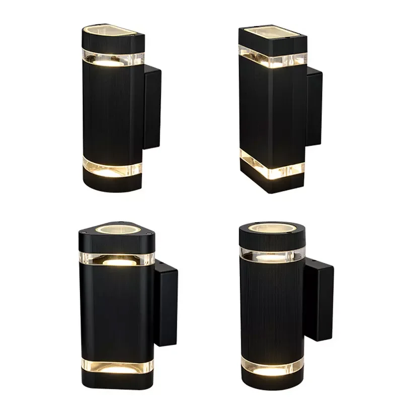Wholesale Customized exterior wall lighting Garden Sconce Modern Porch Villa Balcony Waterproof LED outdoor lights wall mounted