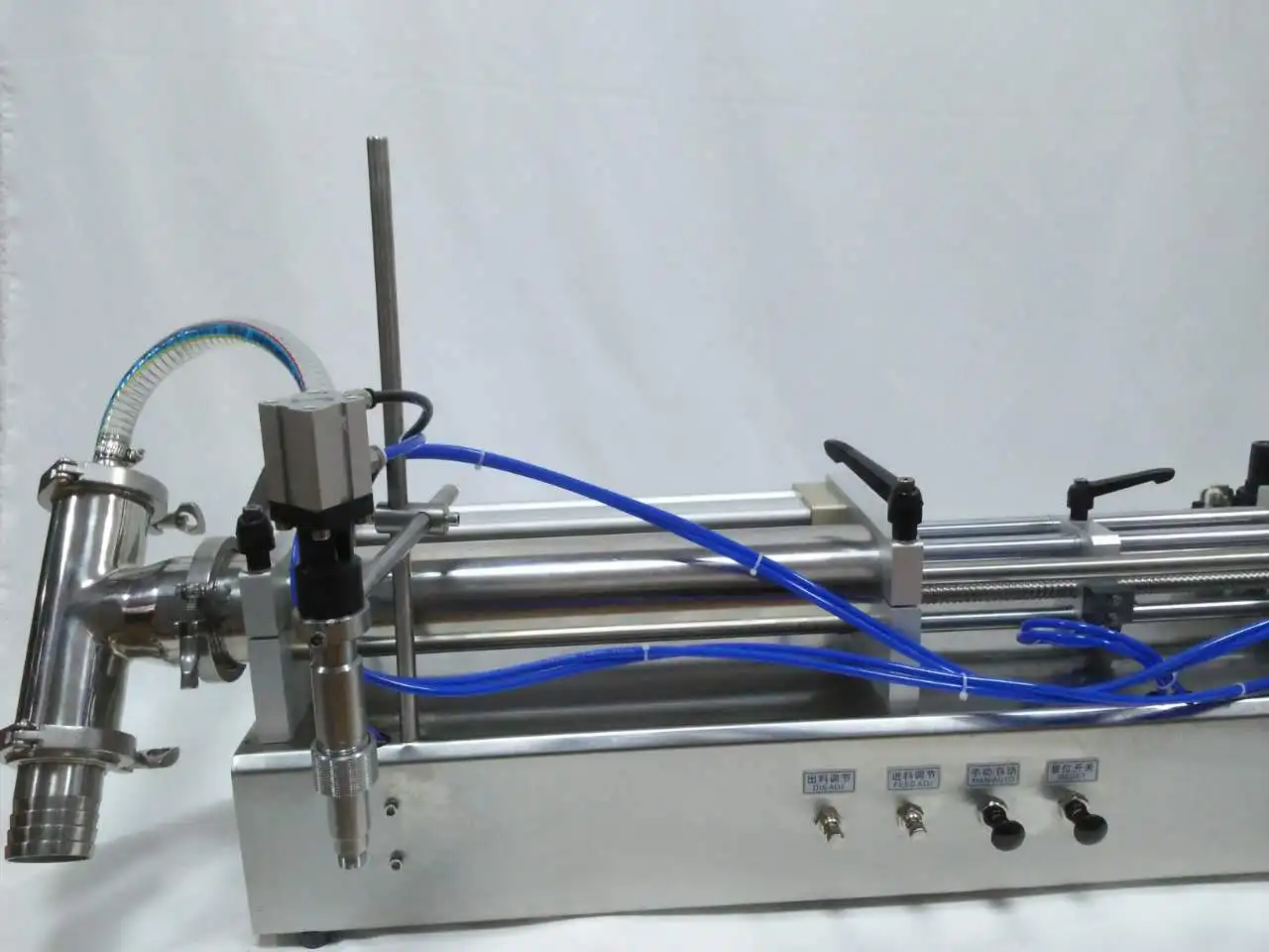 Best Selling Pneumatic Horizontal Single Head Cosmetic Cream Syrup Oral Liquid Production Line Filling Machines