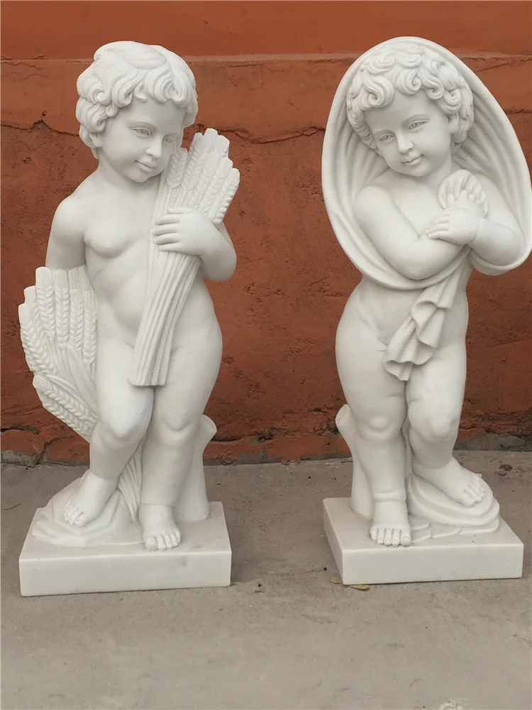 Marble Stone Sculpture Famous Dign Hand Carved White Marble Stone Statue For Sale