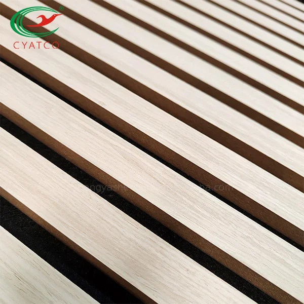 Easy to Installation Leather Cover Sound Proof Foam Wall Panel Wooden Acoustic Wall Panel for Recording Studio