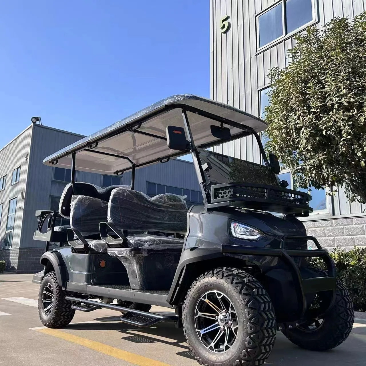 electric golf cart 4seats with a5 motor controller 48v-72v 400a