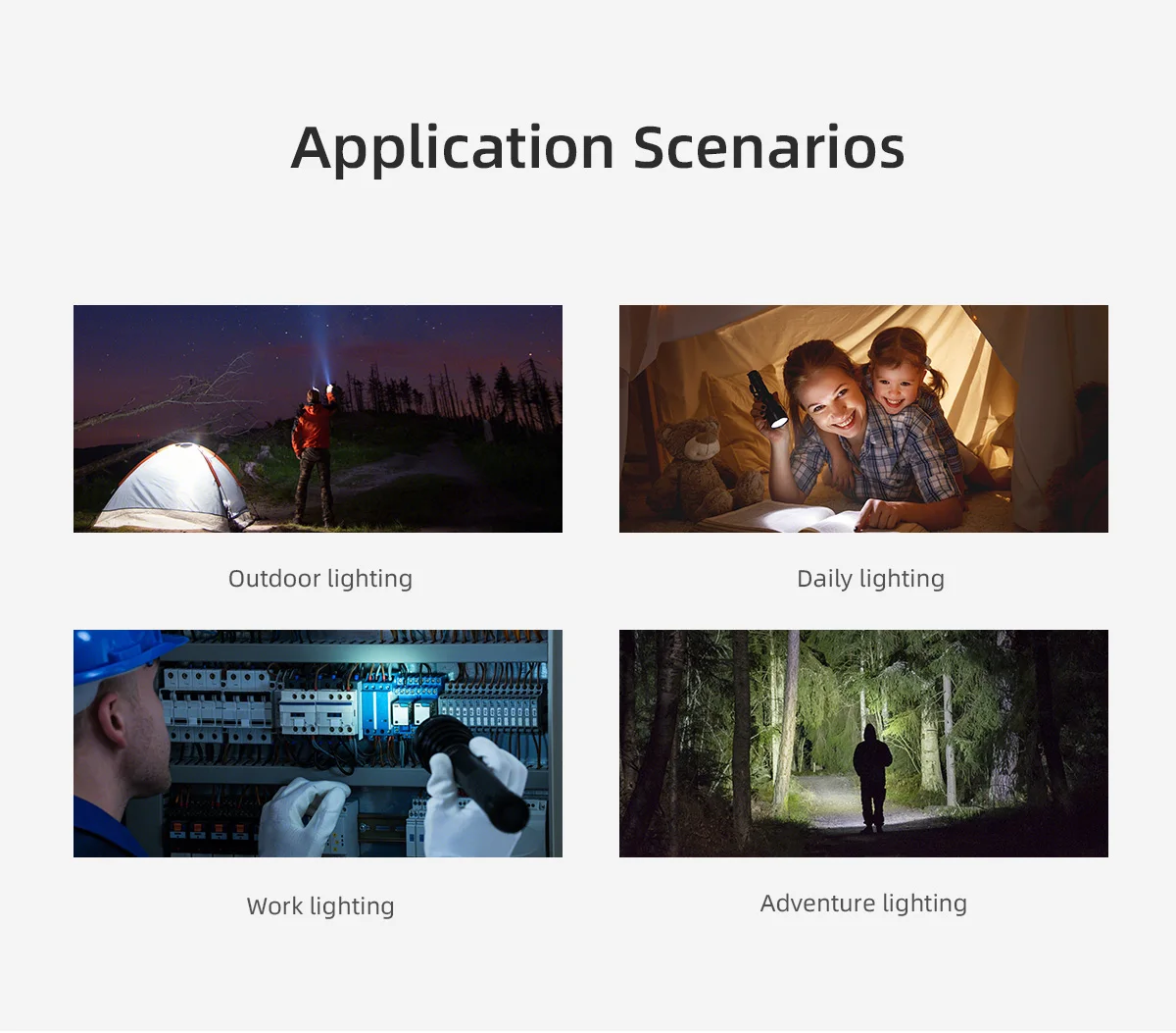 Lowest price S33  Portable Rechargeable LED Flashlight mini Torch Camping small handheld Light edc flashlight