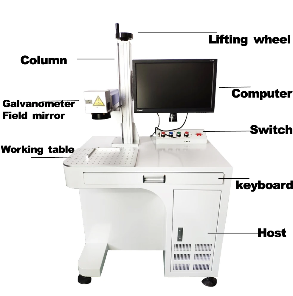 
eyeglasses sunglass plastic logo matel laser printing machine 