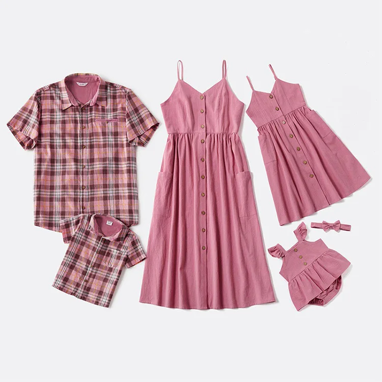 
Mommy Daddy and me clothing shirt dress and baby clothes romper 