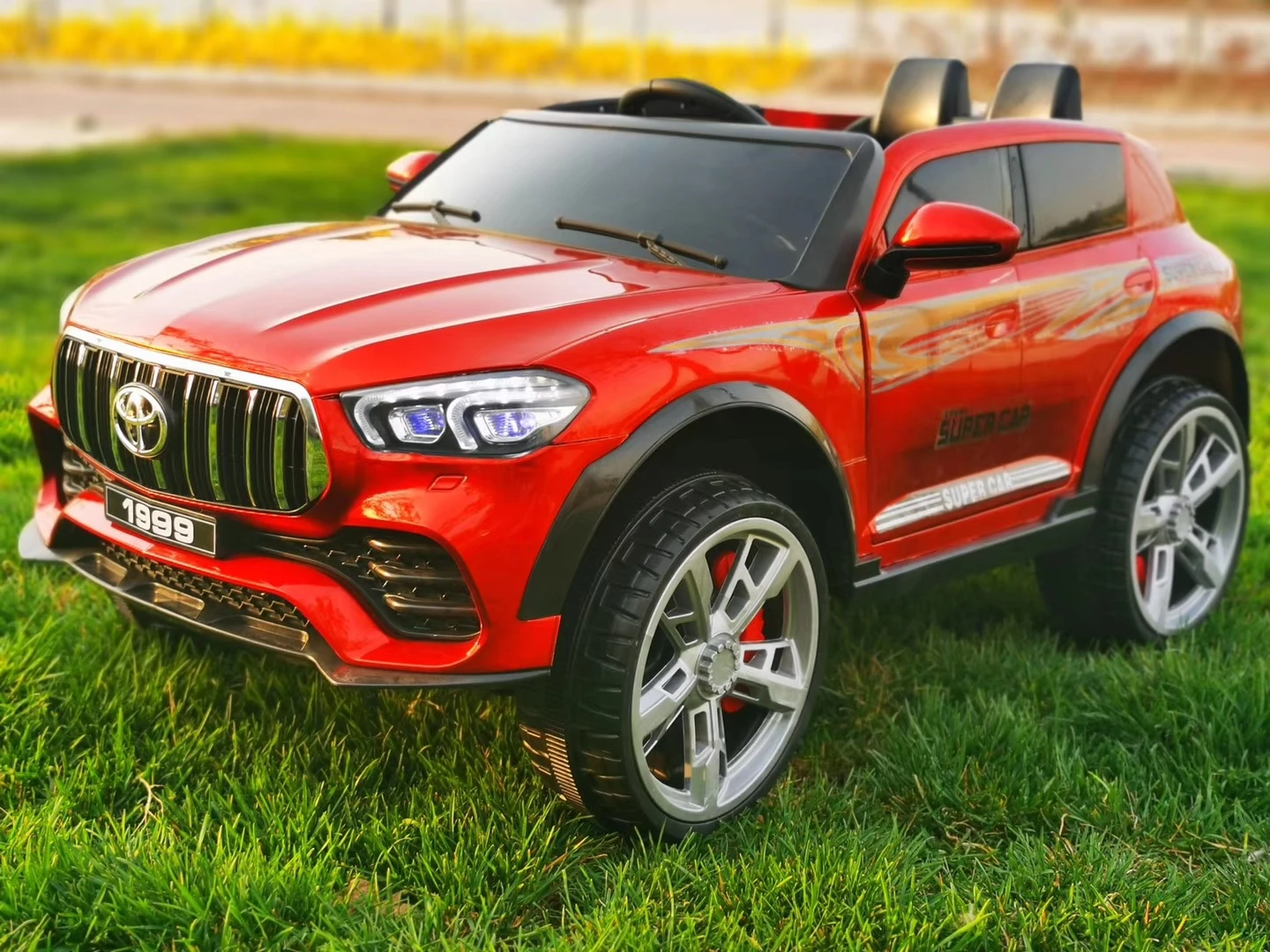 Newly Kids Driving Electric Cars With Double Seat Big Battery Kids Electric Car Rechargeable Kids Electric Ride On Toy