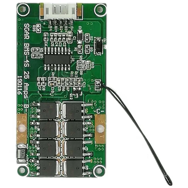  14 8 V 4S 50A система управления аккумулятором bms pcm для литий-ионного аккумулятора с балансировкой