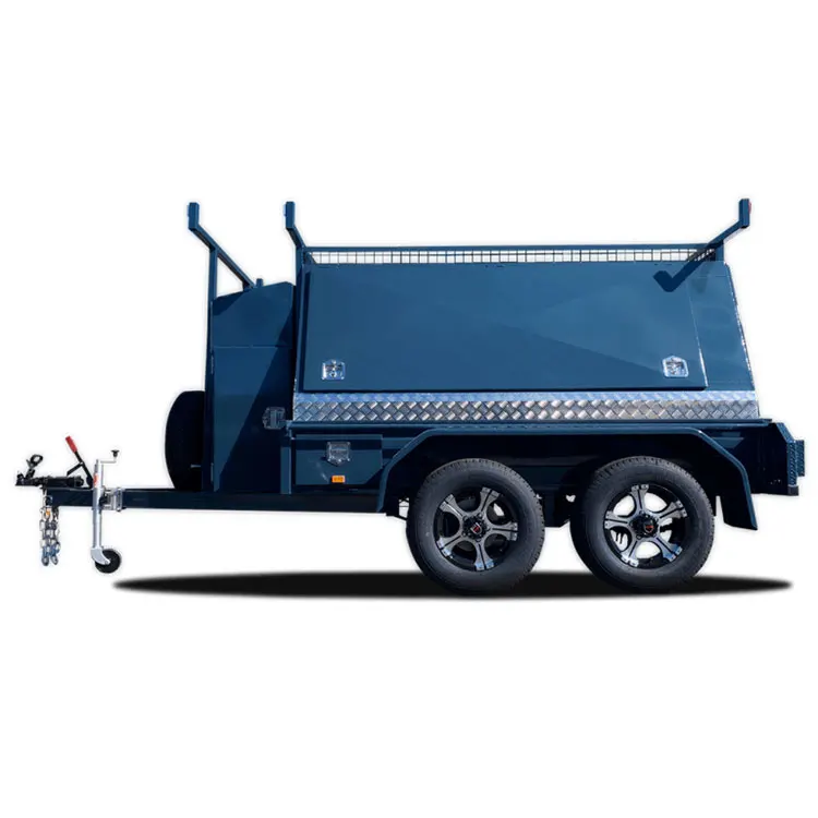 Изготовленные на заказ, тандемные осевые оцинкованные трейлеры традиционного производства