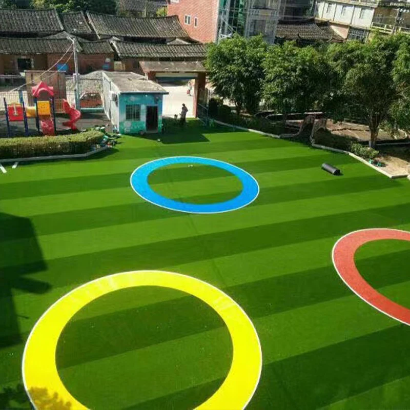 InmysenHigh Quality Synthetic Turf Lawn Spring Landscaping Natural Green Grass Carpet Non-Woven Backing Artificial Grass