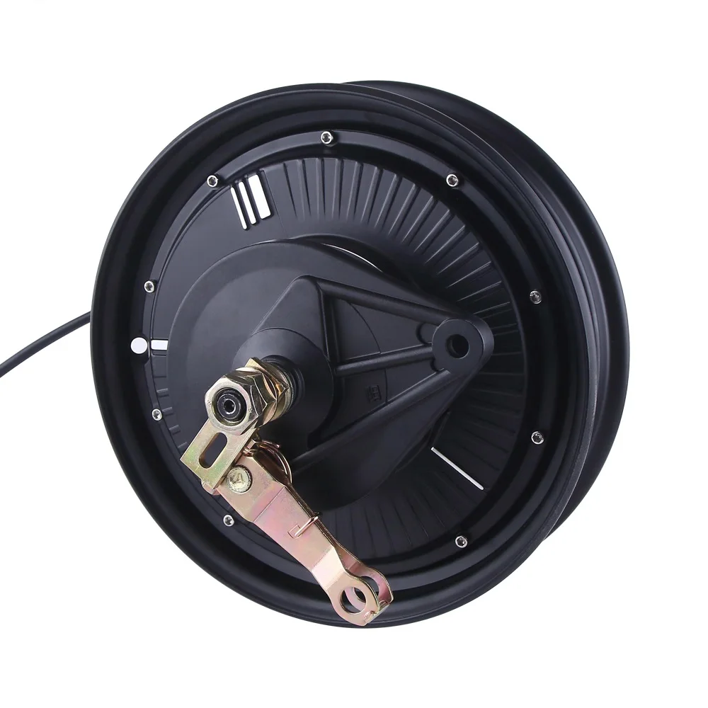 BLDC motor 10inch 72V 1000W disc brake electric hub motor for Electric motorcycle