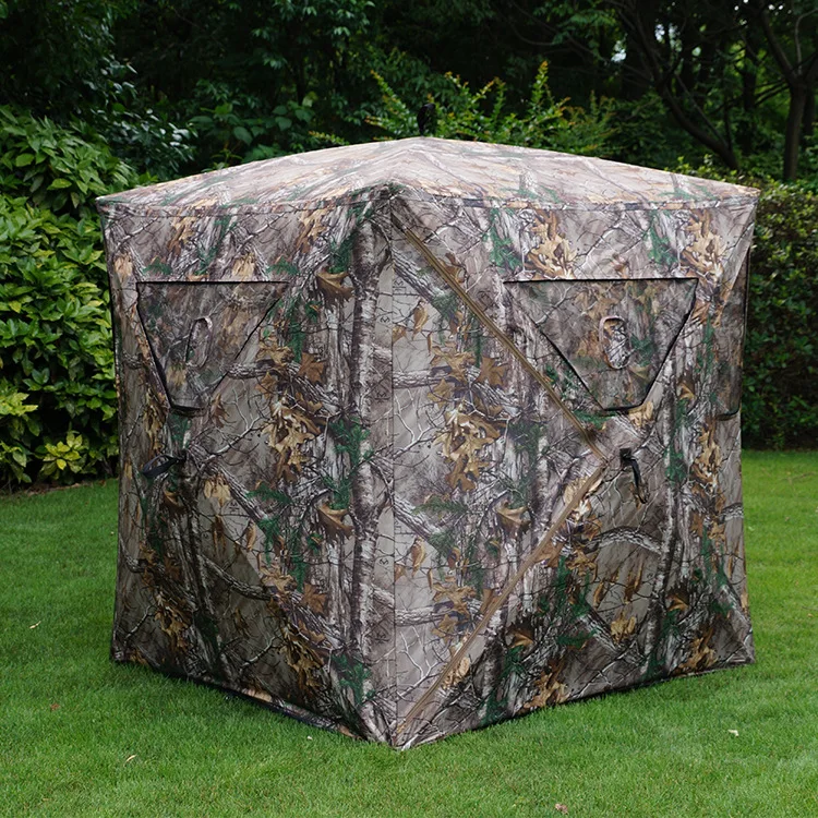 Outdoor Camouflage Hunting Tent Free Double Tent for Field Photography & Bird Shooting for Camping & Hunting Supplies