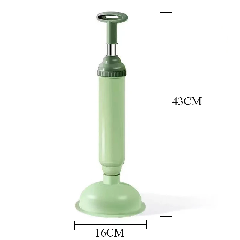Многофункциональный вакуумный Плунжер для унитаза, силиконовые супер-присоски, быстроразборный бытовой Плунжер для канализации туалета