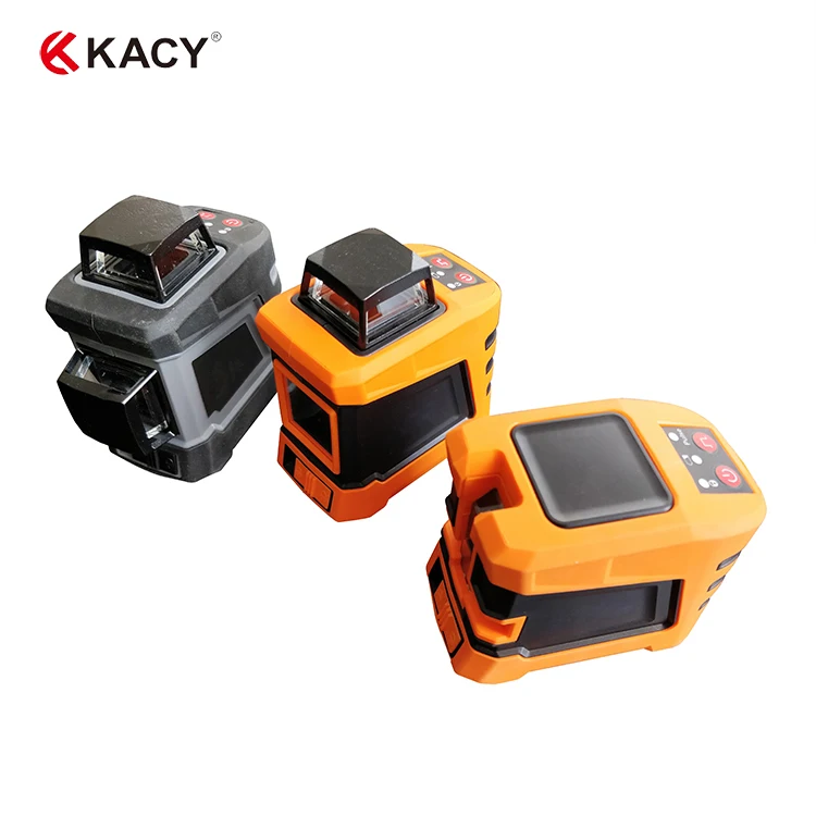 3D Laser Levels 12 Lines Cross Level with Tilt Function