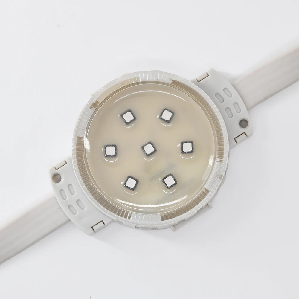 50mm LED Pixel Light DC24V 5050 rgb led pixel point light outdoor Waterproof Led Pixel Point Lighting