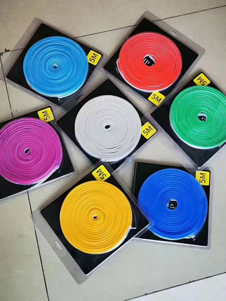 6*12mm White Outdoor LED Flex Neon Decorative Light Strip 2835 12V Neon Flexible Strip Light Landscape Featuring Neon Bulb