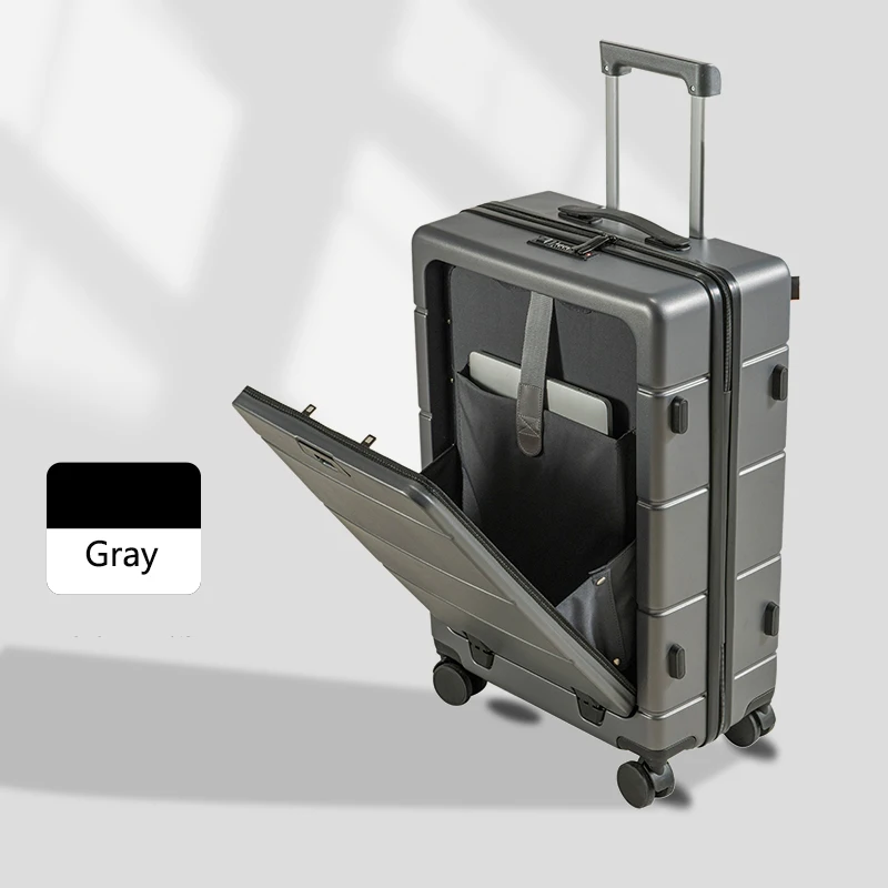 2024 Hot Selling Carry-on Suitcase 20inch Luggage With Front Pocket PC Hardside Suitcase For 24inch