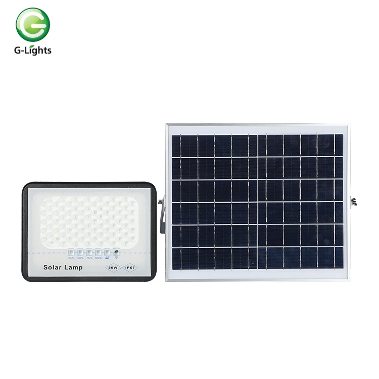 High lumens bridgelux die cast aluminum outdoor waterproof IP67 50w 100w 200w 300w solar led floodlight
