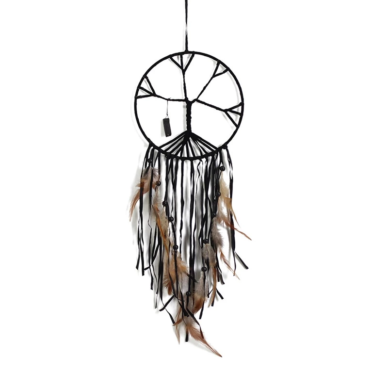 Feather Dream Catcher Wind Chimes Home Hanging Decoration  Tree of Life Dreamcatcher