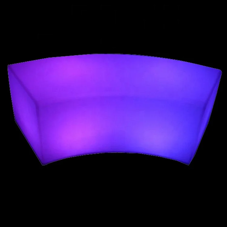 Color Changing Remote Control Illuminated Led Club Furniture