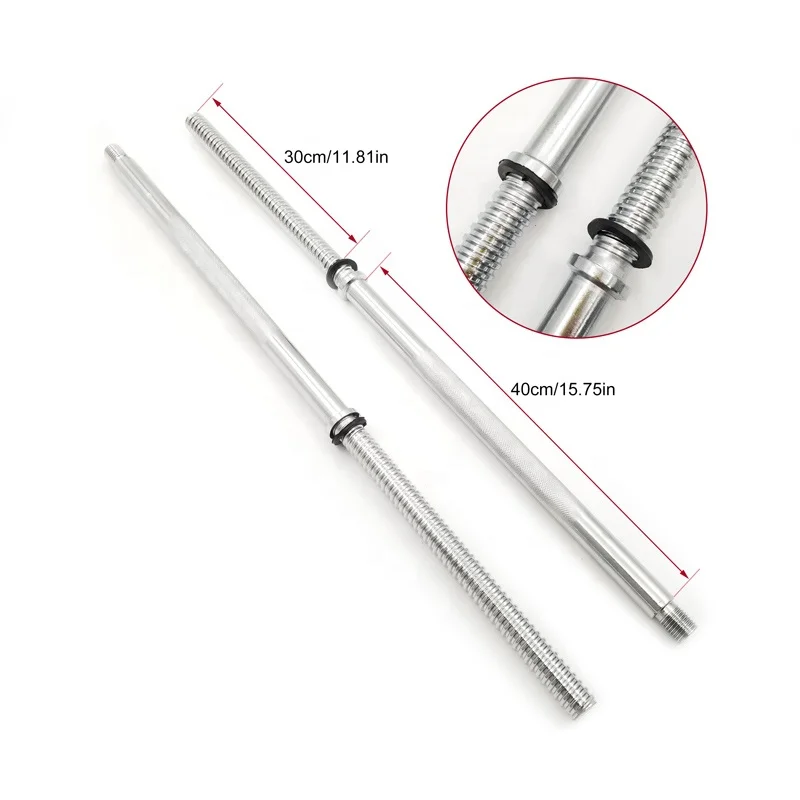 50KG Adjustable Chrome Barbell Dumbbell Set