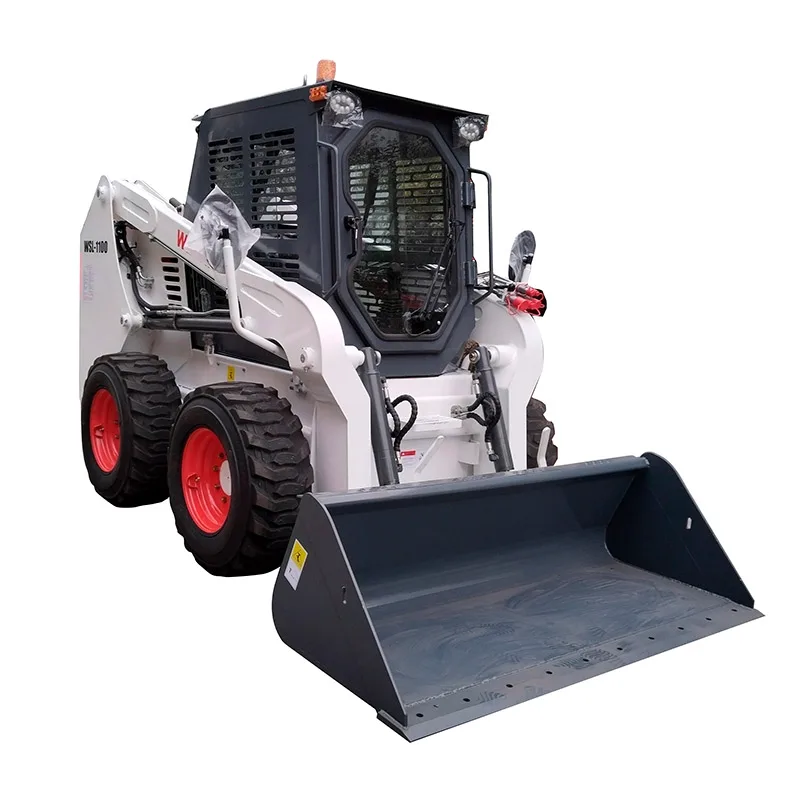 Professional Factory Top Quality Earth-Moving Machinery Hydraulic WSL-500 Mini Loader Wheel Skid Steer Loader At Lowest Price