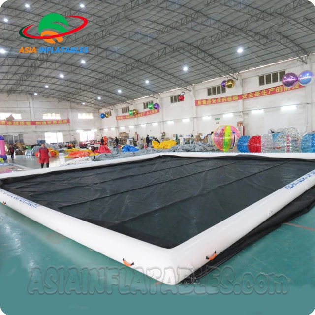 Portable Inflatable Floating Ocean Sea Swimming Pool / Inflatable Pool Yacht