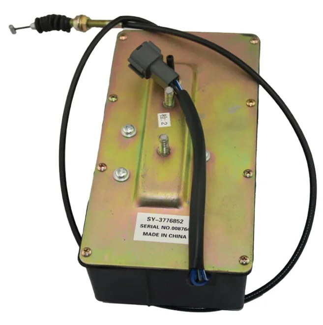 Соленоидный клапан SANY 215-10 60126312/3776852/24 В, Заводская поставка, Соленоидный клапан запорного электромагнита