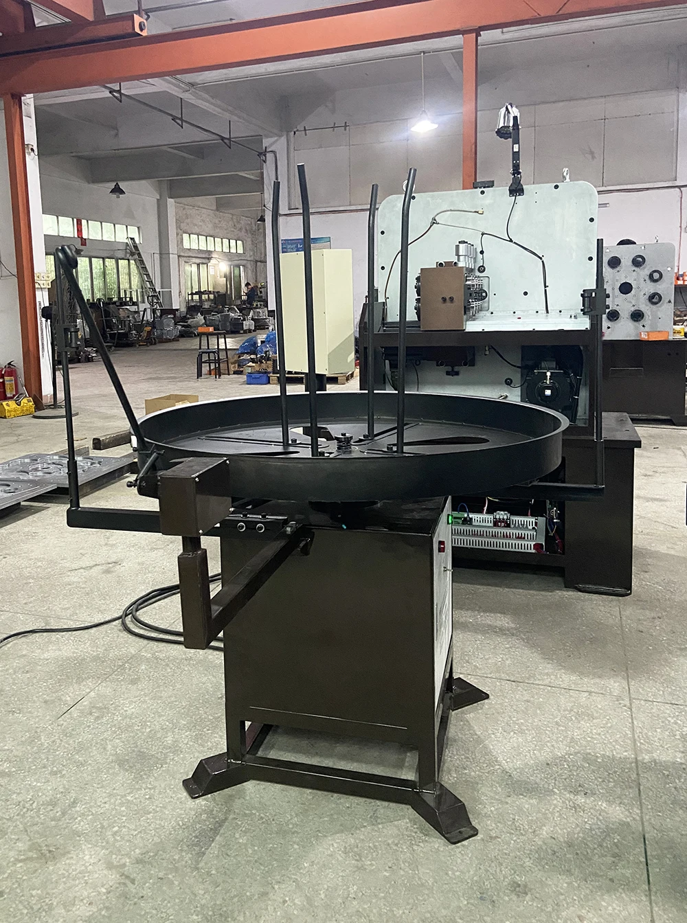 Automatic Torsion Spring Coiling Machine 4 Axis 5mm CNC Spring Zigzag Forming Machine For British Hook Extension Spring