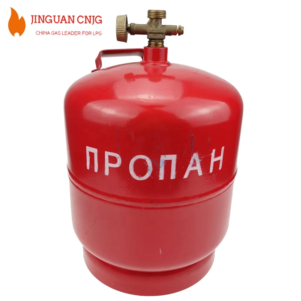 Good Price Ukraine Portable 3kg Empty LPG Gas Cylinder Bottle