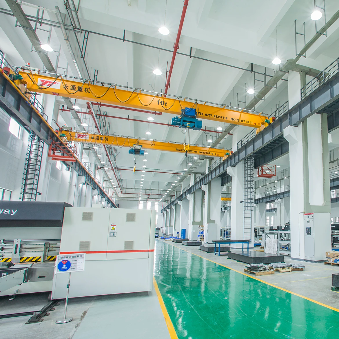 LDO2.8ton 5ton 10ton single girder bridge crane EOT hoist crane original supplier in Guangdong
