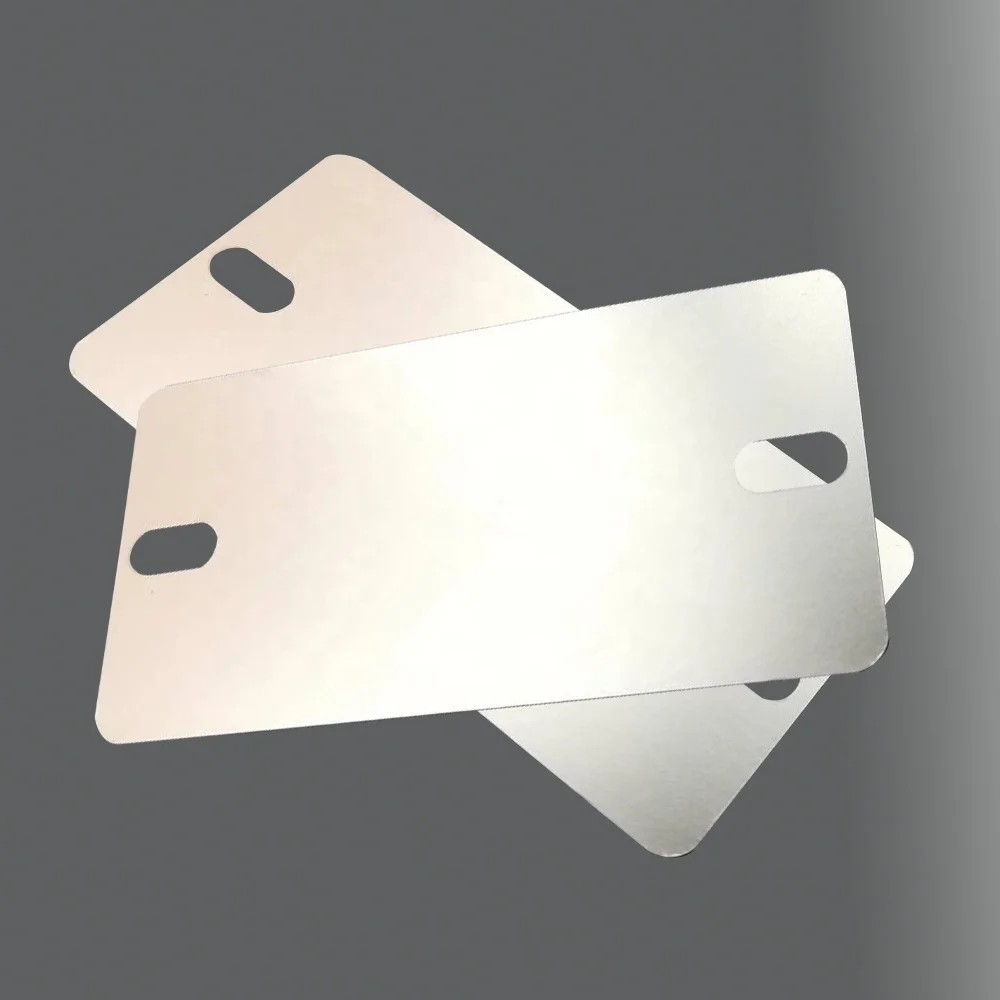 Color Metal Engraved Aluminum Logo Plate Label