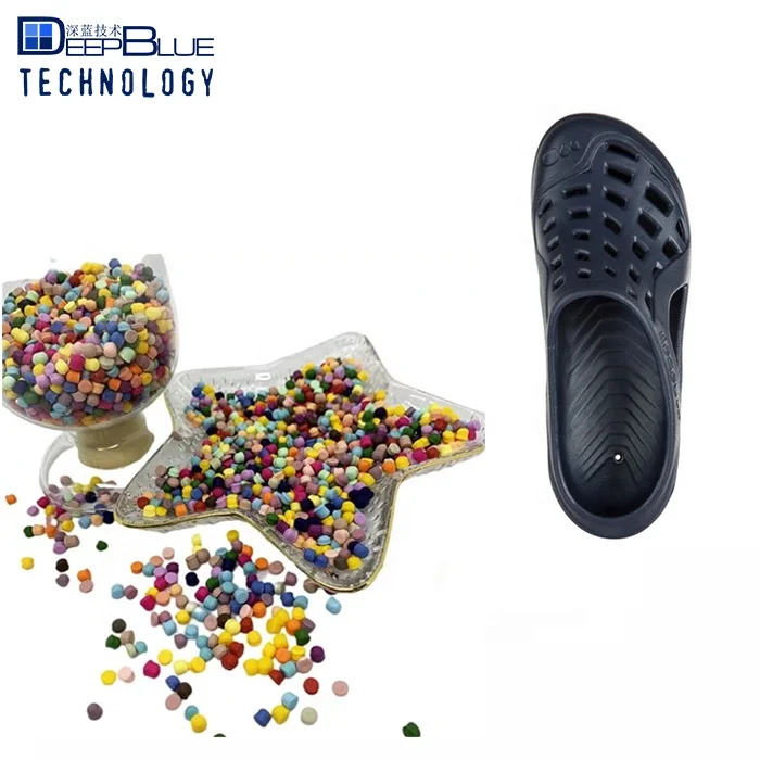 EVA Compound Granule for Shoe Sole EVA Injection Granules EVA Foaming Material for Men Slippers