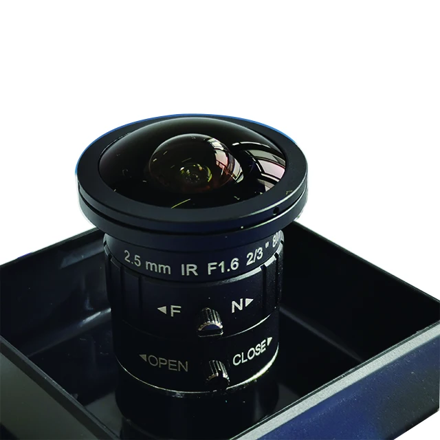 Large target surface HD fisheye lens ir  camera lens  for parking and  panoramic in china