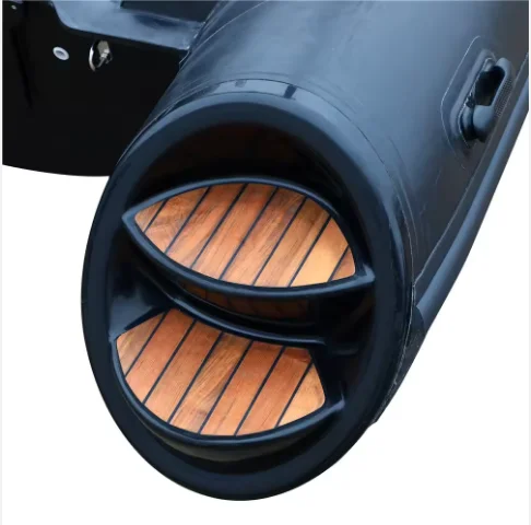 17ft fishing boat semi rigid deep v hull yachts boat ship rib boat 550 hypalon