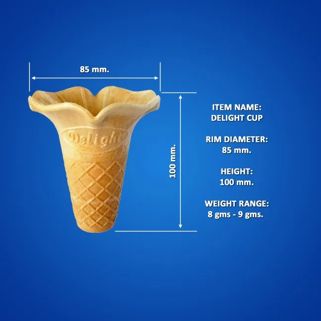 Изготовленный На Заказ свежезапеченный вкусный аромат мороженое съедобная Вафля чашка для удовольствия цветами (DLC 180) оптовая