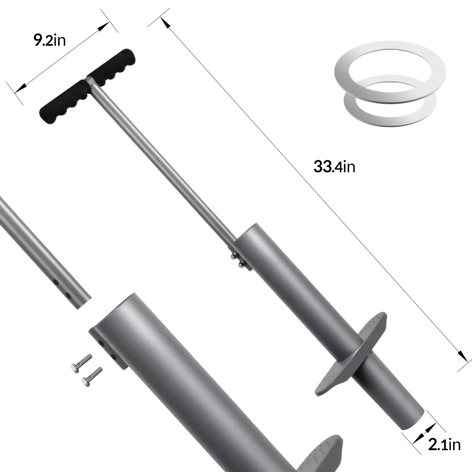 Multipurp Rustproof Easy-to-use Seedling Transplanter And Bulb Planter Seeders Proplugger Bulb Planter Tool