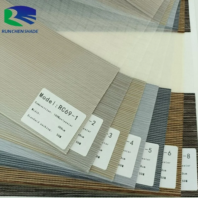 Motorized Cordless Motor Blinds Electric Day and Night Dual Roller Shades Smart Window Zebra Blind for Window Fabric