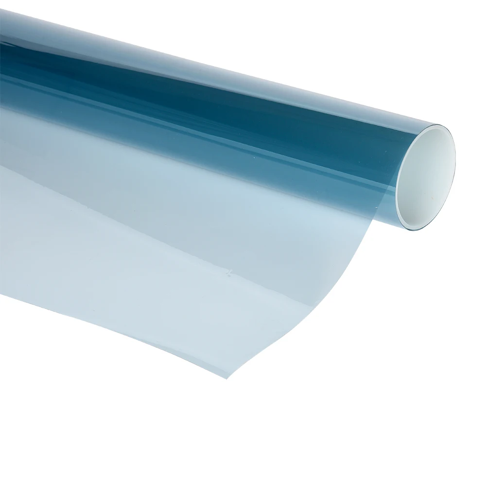 VTL 75% one way vision effectively protecting privacy heat insulation solar ice snow blue car window film