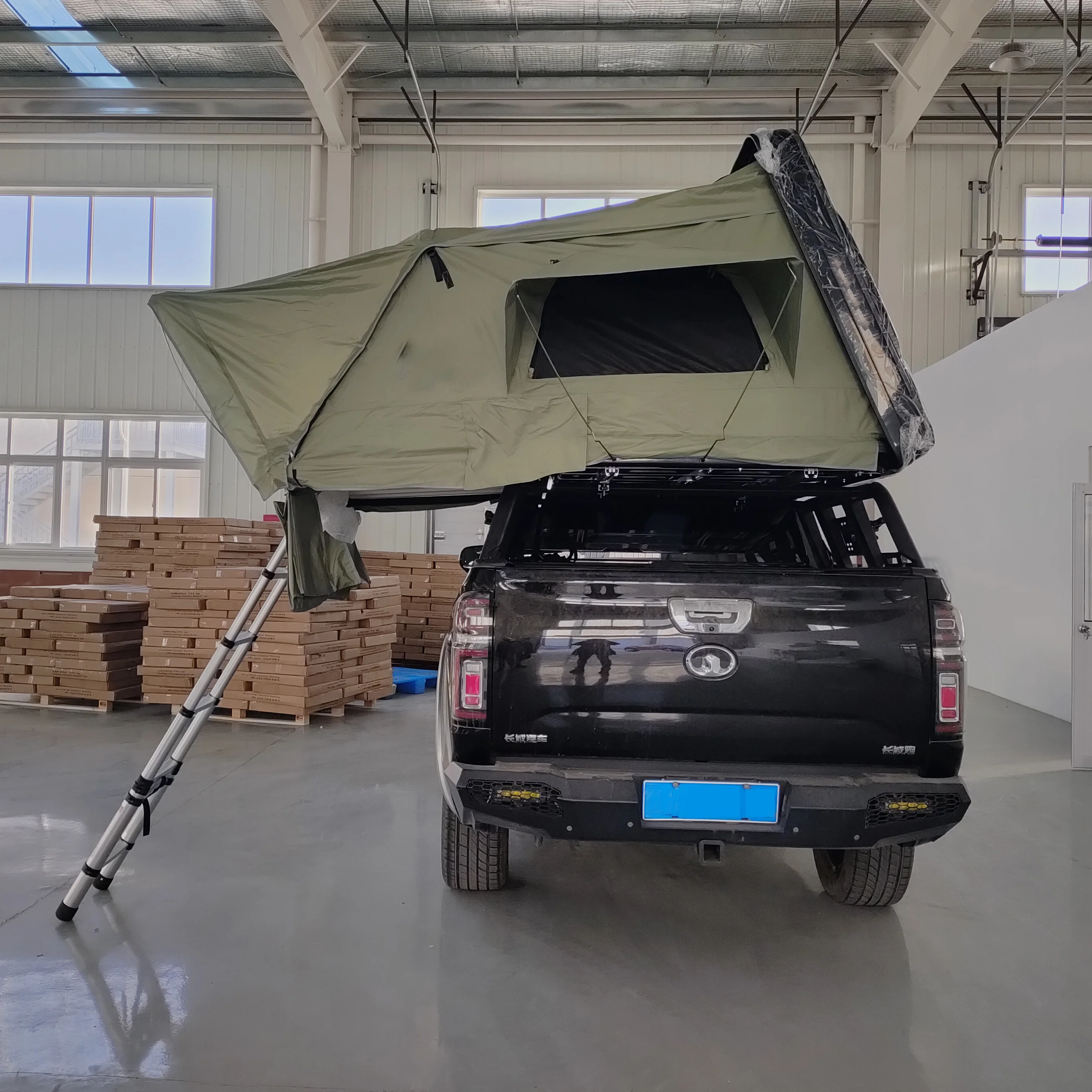 Factory Wholesale Price Car Roof Tent ABS Hard Shell Tent for Van Jeep SUV Truck Car Tent Camping Hiking